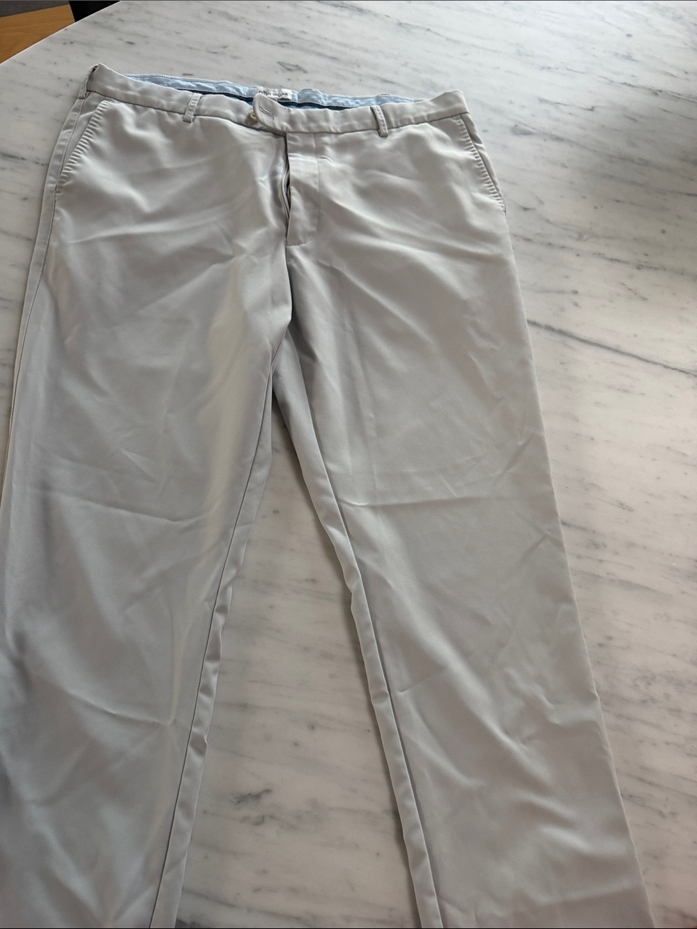 Peter Millar Light Gray Chinos